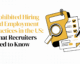 Prohibited Hiring and Employment Practices in the US: What Recruiters Need to Know